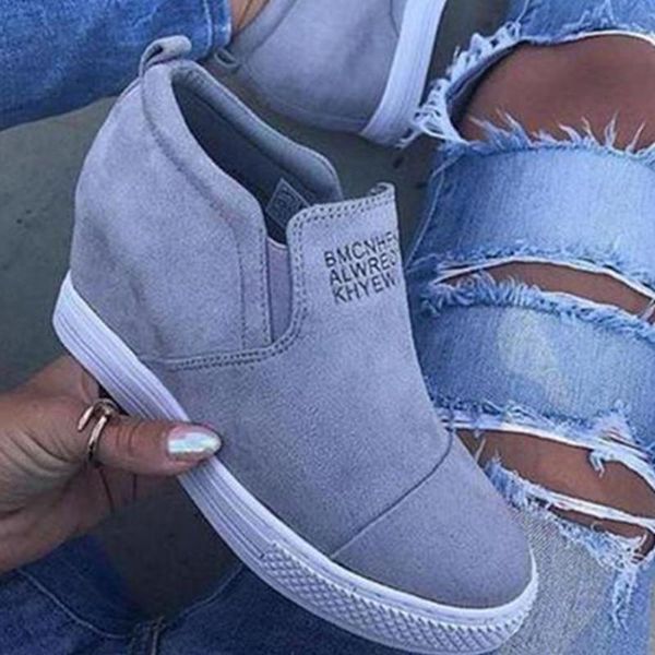 boots high heels ankle for women height increasing wedges shoes ladies plus size casual short zapatos de mujer, Black
boots high heels ankle for women height increasing wedges shoes ladies plus size casual short zapatos de mujer, Black