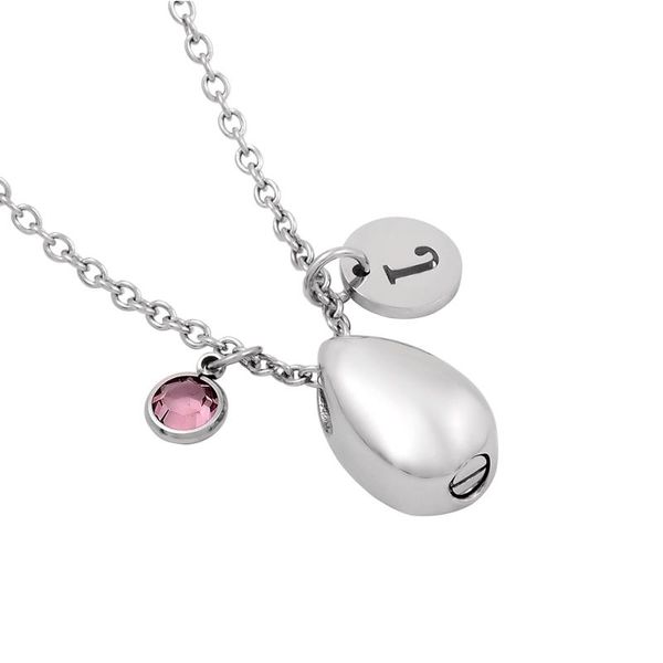 pendant necklaces teardrop for ashes cremation urn necklace pet/human stainless steel memorial jewelry, Silver
pendant necklaces teardrop for ashes cremation urn necklace pet/human stainless steel memorial jewelry, Silver