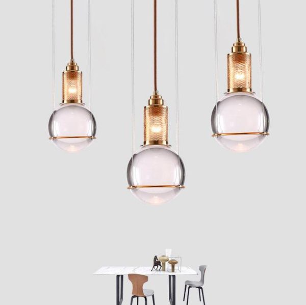 pendant lamps modern luxury crystal ball light with led e27 rose gold round ceiling panel droplight for foyer el room
pendant lamps modern luxury crystal ball light with led e27 rose gold round ceiling panel droplight for foyer el room