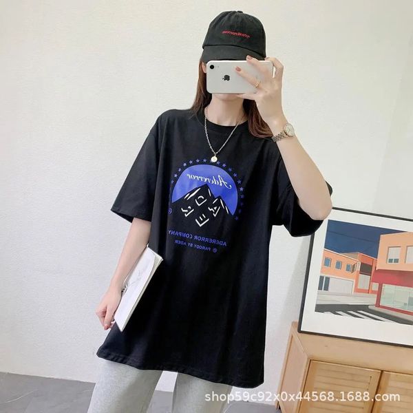 2021 new brand tracksuits snow letters korean mountain print minority lovers ader tshirt star same loose trend short sleeve shirt, Gray
2021 new brand tracksuits snow letters korean mountain print minority lovers ader tshirt star same loose trend short sleeve shirt, Gray