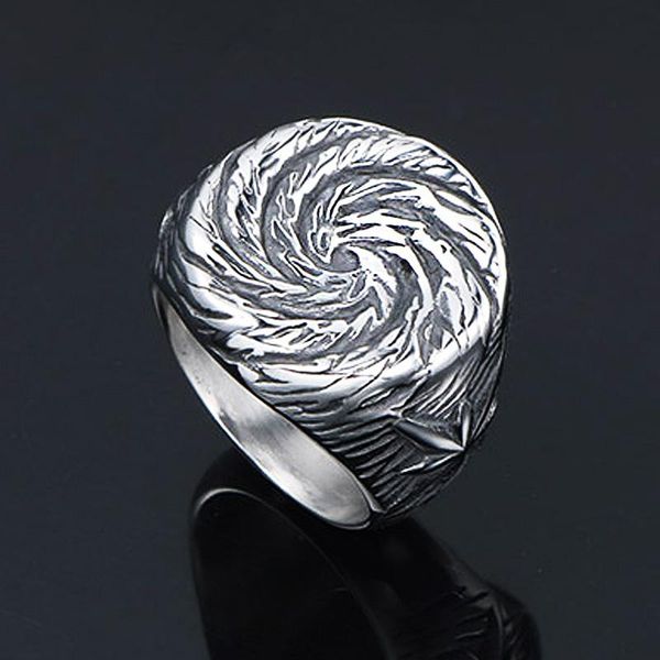 cluster rings unique spiral pattern ring for men and women simple stainless steel punk biker fashion gift party, Golden;silver
cluster rings unique spiral pattern ring for men and women simple stainless steel punk biker fashion gift party, Golden;silver