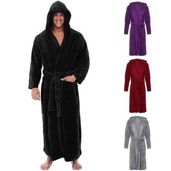 men's tracksuits plus size 3xl men robe winter flannel soft kimono gown lovers ultra large long bathrobe nightwear thick warm women sle, Gray
men's tracksuits plus size 3xl men robe winter flannel soft kimono gown lovers ultra large long bathrobe nightwear thick warm women sle, Gray