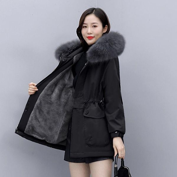 pai overcome women's 2021 winter cotton clothes loose plush warm fashionable versatile coat down & parkas, Black
pai overcome women's 2021 winter cotton clothes loose plush warm fashionable versatile coat down & parkas, Black