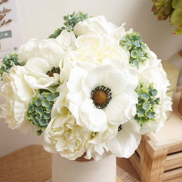 decorative flowers & wreaths beautiful silk artificial peony fake white bridal bouquet wedding home decor table living room arr
decorative flowers & wreaths beautiful silk artificial peony fake white bridal bouquet wedding home decor table living room arr