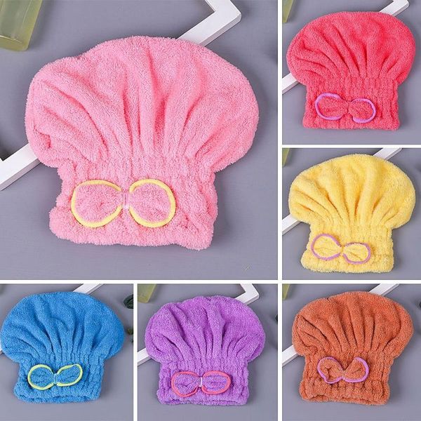 towel quick hair drying bath spa bowknot wrap thicken shower hat cap for bathroom accessories
towel quick hair drying bath spa bowknot wrap thicken shower hat cap for bathroom accessories