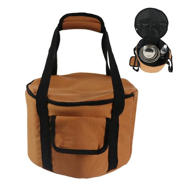 outdoor bags camping cookware tote portable picnic bbq storage pouch round canvas cutlery utensil organizer
outdoor bags camping cookware tote portable picnic bbq storage pouch round canvas cutlery utensil organizer