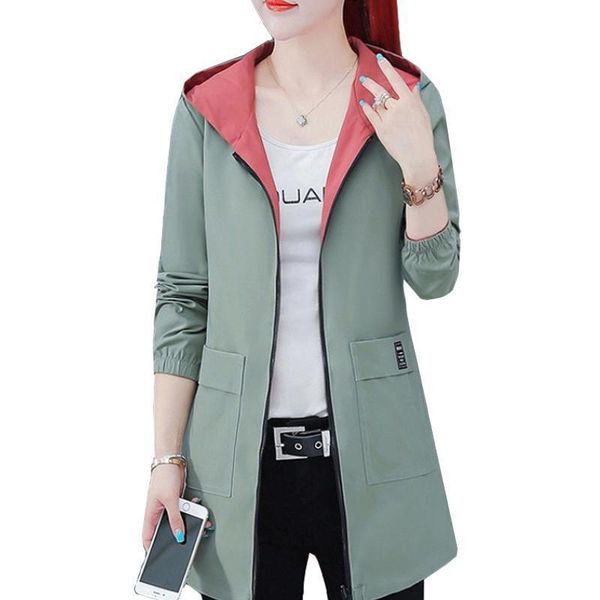 women's jackets 2021 spring autumn women jacket streetwear hooded coat zippers windbreakers female causal outerwear plus size 4xl, Black;brown
women's jackets 2021 spring autumn women jacket streetwear hooded coat zippers windbreakers female causal outerwear plus size 4xl, Black;brown
