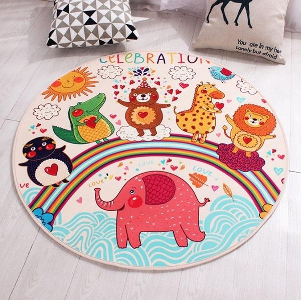 carpets mylb round cartoon printed soft carpet non-slip children's boy and girl game pad computer chair floor mat family children
carpets mylb round cartoon printed soft carpet non-slip children's boy and girl game pad computer chair floor mat family children