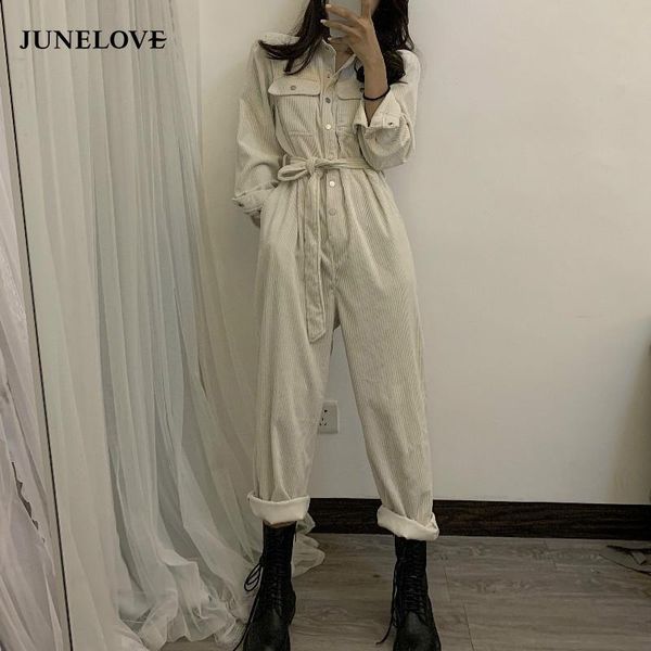 women's jumpsuits & rompers junelove harajuku long sleeve solid high waist vintage casual women corduroy pants streetwear, Black;white
women's jumpsuits & rompers junelove harajuku long sleeve solid high waist vintage casual women corduroy pants streetwear, Black;white