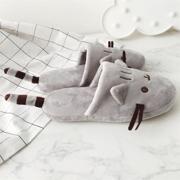 female furry cat indoor slippers warm faux fur cute cartoon winter home floor shoes woman lovers soft plush house slipper sh468, Black
female furry cat indoor slippers warm faux fur cute cartoon winter home floor shoes woman lovers soft plush house slipper sh468, Black