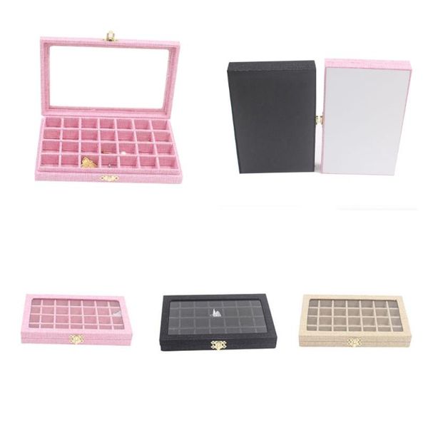 storage boxes & bins jewelry organizer display box tray removable grid case with glass lid dressing room accessories
storage boxes & bins jewelry organizer display box tray removable grid case with glass lid dressing room accessories
