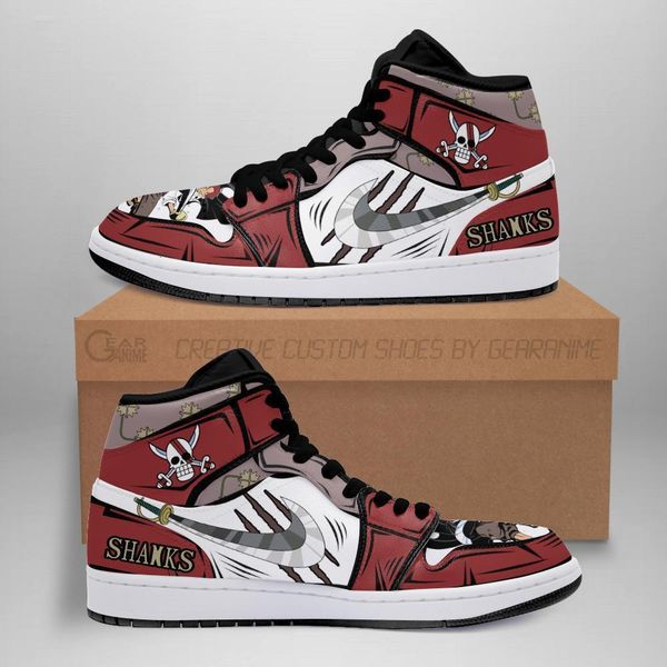 shanks sword sneakers yonko skill one piece anime shoes fan