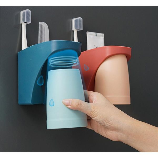 toothbrush holders holder magnetic wall-mounted toothpaste perforation and traceless mouthwash cup set bathroom shelf
toothbrush holders holder magnetic wall-mounted toothpaste perforation and traceless mouthwash cup set bathroom shelf