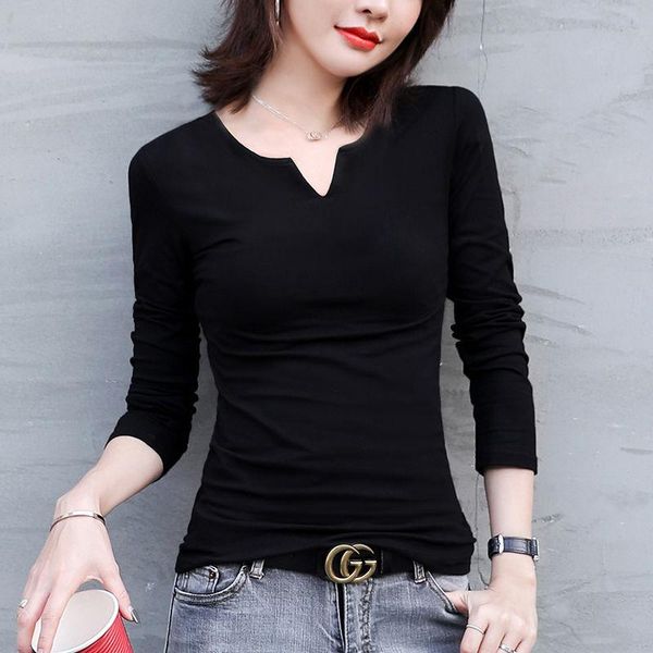 cotton women t-shirt v-neck short sleeve shirt all match lady black white gray yellow shir women's
cotton women t-shirt v-neck short sleeve shirt all match lady black white gray yellow shir women's