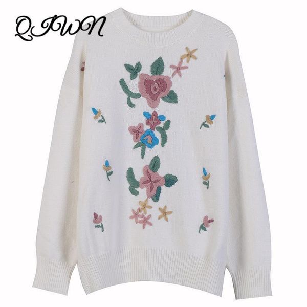 women's sweaters vintage elegant women christmas sweater white winter pullover long sleeve flower embroidery o-neck loose knit clothing, White;black
women's sweaters vintage elegant women christmas sweater white winter pullover long sleeve flower embroidery o-neck loose knit clothing, White;black