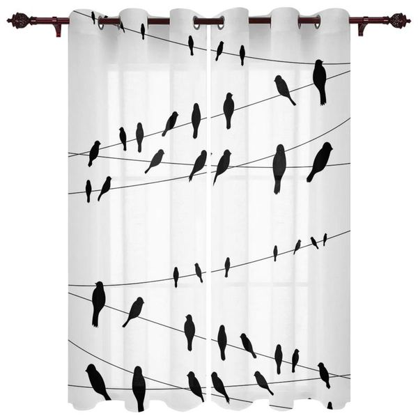 birds wire silhouettes window curtain living room luxury bay curtains valance for kitchen & drapes
birds wire silhouettes window curtain living room luxury bay curtains valance for kitchen & drapes