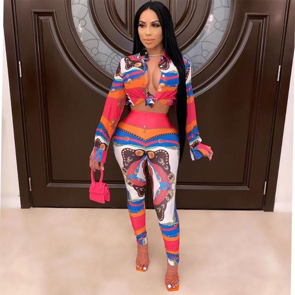 women's two piece pants 2021 arrival 2 pieces tracksuits women set print soft material blouse and bodycon, White
women's two piece pants 2021 arrival 2 pieces tracksuits women set print soft material blouse and bodycon, White