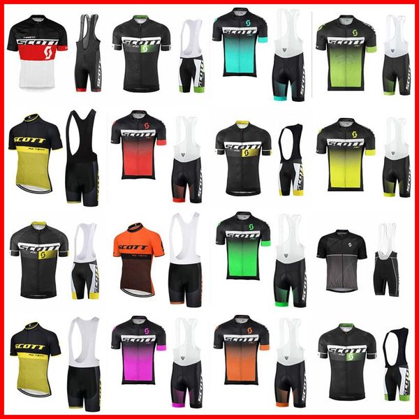 scott team cycling short sleeves jersey (bib) shorts sets cycling clothing breathable outdoor mountain bike clothes 31865, Black;red
scott team cycling short sleeves jersey (bib) shorts sets cycling clothing breathable outdoor mountain bike clothes 31865, Black;red