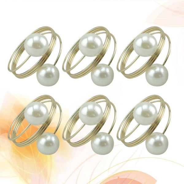 12pcs artificial pearl napkin buckle gold ring white beads serviette for wedding party rings 
12pcs artificial pearl napkin buckle gold ring white beads serviette for wedding party rings