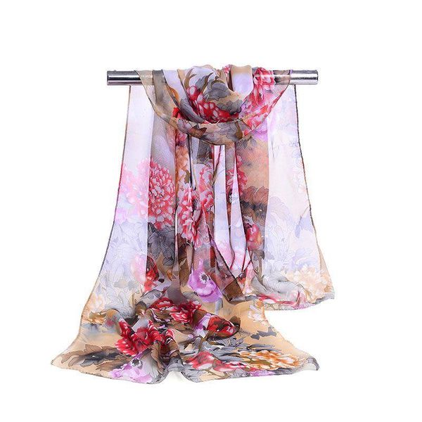 scarves goods ladies spring autumn shawl sunscreen peony flower rich silk scarf women thin, Blue;gray
scarves goods ladies spring autumn shawl sunscreen peony flower rich silk scarf women thin, Blue;gray