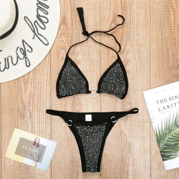 2021 bling rhinestone mini bikini female swimsuit women swimwear two-pieces bikini set bather bathing suit swim lady k2064
2021 bling rhinestone mini bikini female swimsuit women swimwear two-pieces bikini set bather bathing suit swim lady k2064