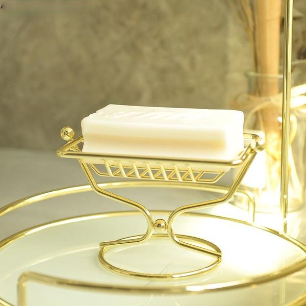 soap dishes creative gold metal dish drain rack bathroom supplies deskstorage home decoration accessories
soap dishes creative gold metal dish drain rack bathroom supplies deskstorage home decoration accessories