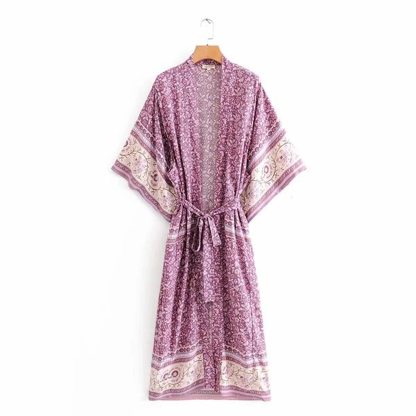women's blouses & shirts women long robe kimono cardigan summer boho floral printed fashion bohemian sashes maxi beach shirt loose, White
women's blouses & shirts women long robe kimono cardigan summer boho floral printed fashion bohemian sashes maxi beach shirt loose, White