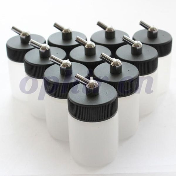 10 pcs/lot transparent airbrush plastic 22cc bottle professional paint cup for single aciont # ac019-10x1, Silver
10 pcs/lot transparent airbrush plastic 22cc bottle professional paint cup for single aciont # ac019-10x1, Silver