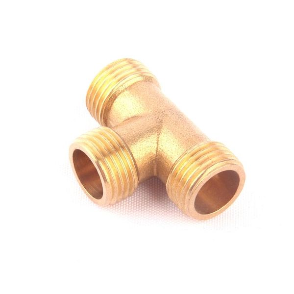 watering equipments 1pc 1/2 inch male thread copper tee connector garden irrigation brass 3 way coupling
watering equipments 1pc 1/2 inch male thread copper tee connector garden irrigation brass 3 way coupling