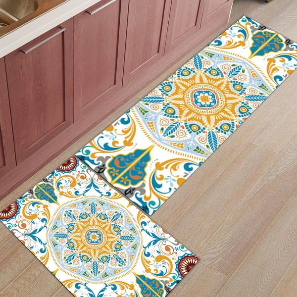 carpets modern doormat european style mandala pattern living room balcony carpet bedroom entrance foot pad kitchen non-slip long rug
carpets modern doormat european style mandala pattern living room balcony carpet bedroom entrance foot pad kitchen non-slip long rug