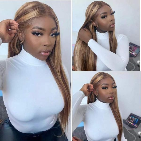 lace wigs highlight 13x1 t part front human hair wig brown straight glueless middle pre plucked frontal remy, Black;brown
lace wigs highlight 13x1 t part front human hair wig brown straight glueless middle pre plucked frontal remy, Black;brown
