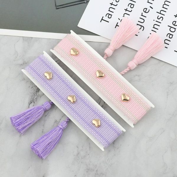charm bracelets friendship love heart embroidery woven tassel bracelet for men women lover adjustable braided jewelry gift to friends, Golden;silver
charm bracelets friendship love heart embroidery woven tassel bracelet for men women lover adjustable braided jewelry gift to friends, Golden;silver