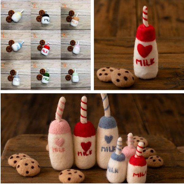 born pography props felt feeding-bottle mini cookies baby po hsoot accessories creative hair, Slivery;white
born pography props felt feeding-bottle mini cookies baby po hsoot accessories creative hair, Slivery;white