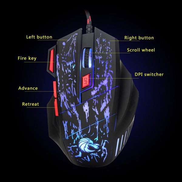 professional 7 button 5500 dpi pc lapusb wired optical gaming mouse computer accessories for mice
professional 7 button 5500 dpi pc lapusb wired optical gaming mouse computer accessories for mice
