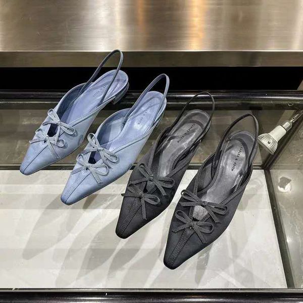 qiangshengda satin bow women's sandals low thick heel muller single shoes, Black
qiangshengda satin bow women's sandals low thick heel muller single shoes, Black
