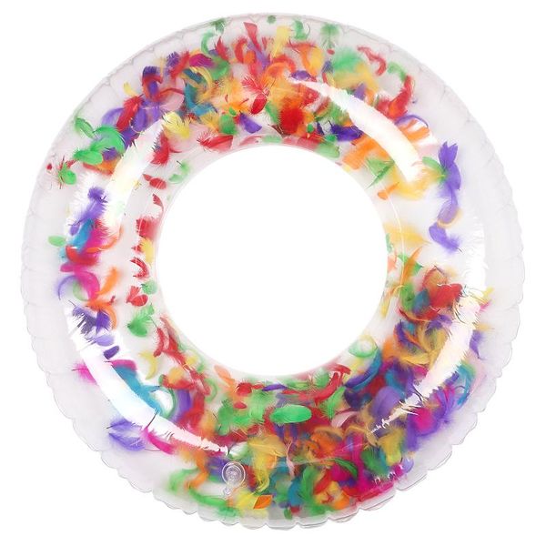 inflatable pool float transparent feather swimming rings toys for adults kids fun beach lake party vacation life vest & buoy
inflatable pool float transparent feather swimming rings toys for adults kids fun beach lake party vacation life vest & buoy