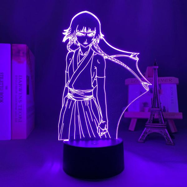 night lights 3d lamp anime bleach soifon for bedroom decor nightlight cool birthday gift acrylic led light
night lights 3d lamp anime bleach soifon for bedroom decor nightlight cool birthday gift acrylic led light