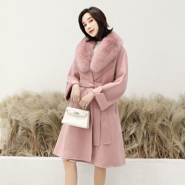 women's jackets coat of fine cashmere blend hair net simple autumn 2021 elegant fleeing color solid wool, Black;brown
women's jackets coat of fine cashmere blend hair net simple autumn 2021 elegant fleeing color solid wool, Black;brown