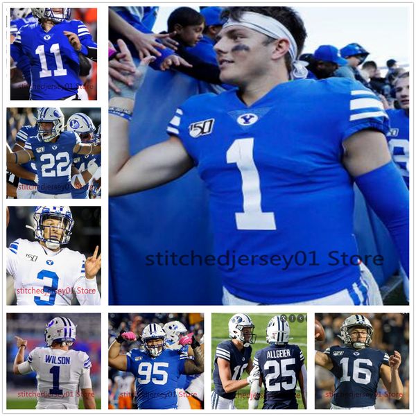 cutom brigham young cougars football byu stitched jersey zach wilson jackson kaufusi zayne anderson sione finau alden tofa, Black
cutom brigham young cougars football byu stitched jersey zach wilson jackson kaufusi zayne anderson sione finau alden tofa, Black