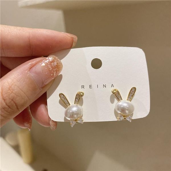 stud korea design fashion jewelry exquisite copper inlaid zircon pearl earrings sweet girl women's daily bow accessories, Golden;silver
stud korea design fashion jewelry exquisite copper inlaid zircon pearl earrings sweet girl women's daily bow accessories, Golden;silver