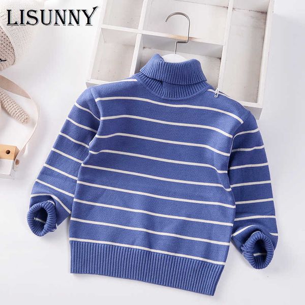 kids sweater boys pullover striped turtleneck 2021 autumn winter new children clothing cotton baby sweaters toddler jumper 2-7y y1024, Blue
kids sweater boys pullover striped turtleneck 2021 autumn winter new children clothing cotton baby sweaters toddler jumper 2-7y y1024, Blue