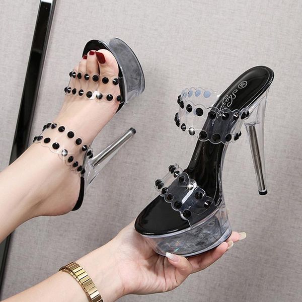 13cm 15cm 17cm summer clear crystal stiletto sandals women fashion transparent thin high heels platform shoes ws0361, Black
13cm 15cm 17cm summer clear crystal stiletto sandals women fashion transparent thin high heels platform shoes ws0361, Black