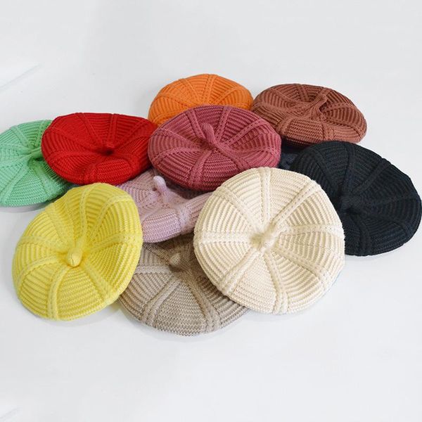 caps & hats fashion knit beret multicolor children baby autumn winter styling accessories hipster painter hat for girls kids bonnet, Yellow
caps & hats fashion knit beret multicolor children baby autumn winter styling accessories hipster painter hat for girls kids bonnet, Yellow
