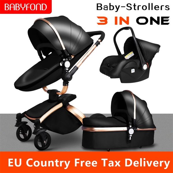 babyfond 3 in 1 luxury baby stroller pu leatherl two-way push 360 rotate car cart trolley europe pram gift
babyfond 3 in 1 luxury baby stroller pu leatherl two-way push 360 rotate car cart trolley europe pram gift