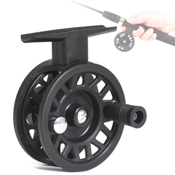 black ultralight 55g fishing reel diameter 50mm abs plastic left hand former ice wheel baitcasting reels
black ultralight 55g fishing reel diameter 50mm abs plastic left hand former ice wheel baitcasting reels