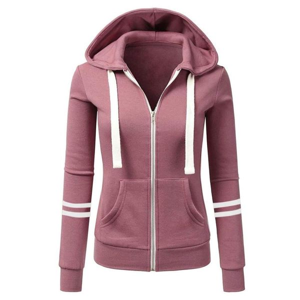 women's hoodies & sweatshirts spring autumn women hooded jacket casual solid zipper korean version thin long-sleeved female coat street, Black
women's hoodies & sweatshirts spring autumn women hooded jacket casual solid zipper korean version thin long-sleeved female coat street, Black