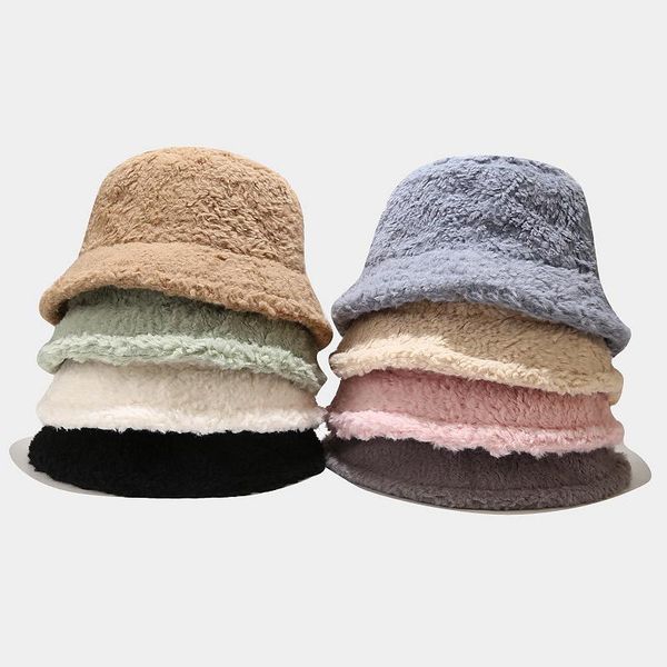 wide brim hats cashmere bucket hat fashion solid winter thick warm faux fur plush women wool fleece ladies panama cap sun caps, Blue;gray
wide brim hats cashmere bucket hat fashion solid winter thick warm faux fur plush women wool fleece ladies panama cap sun caps, Blue;gray
