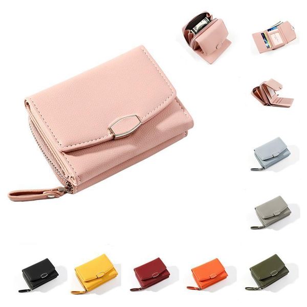 fashion design women wallets trifold female purses with zipper pocket ladies small wallet holder money card coin, Red;black
fashion design women wallets trifold female purses with zipper pocket ladies small wallet holder money card coin, Red;black