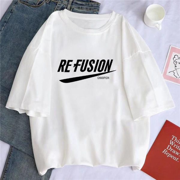 women's t-shirt summer fashion women loose casual tshirt cotton harajuku solid letter print tee shirt short sleeved oversized t-shirts, White
women's t-shirt summer fashion women loose casual tshirt cotton harajuku solid letter print tee shirt short sleeved oversized t-shirts, White