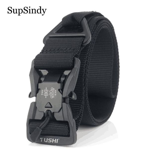 supsindy army combat tactical belts for men quick release buckle man's canvas belt nylon training waistband male strap, Black;brown
supsindy army combat tactical belts for men quick release buckle man's canvas belt nylon training waistband male strap, Black;brown